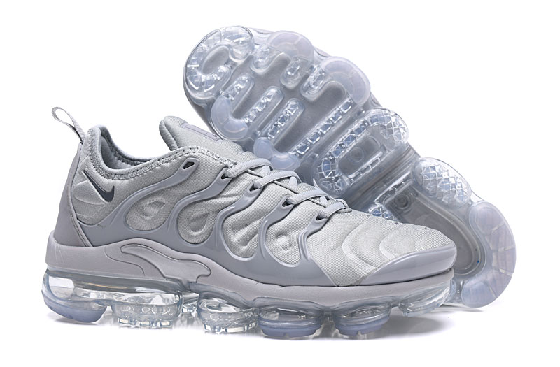 2018 Nike Air Max TN Plus Grey Silver Shoes - Click Image to Close